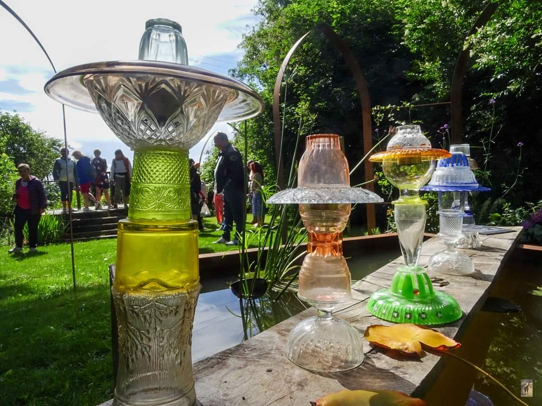 Lampes solaires au jardin de la Nauze